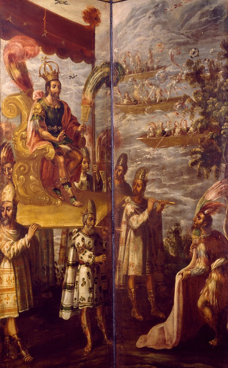 Montezuma (detail) by Juan Correa