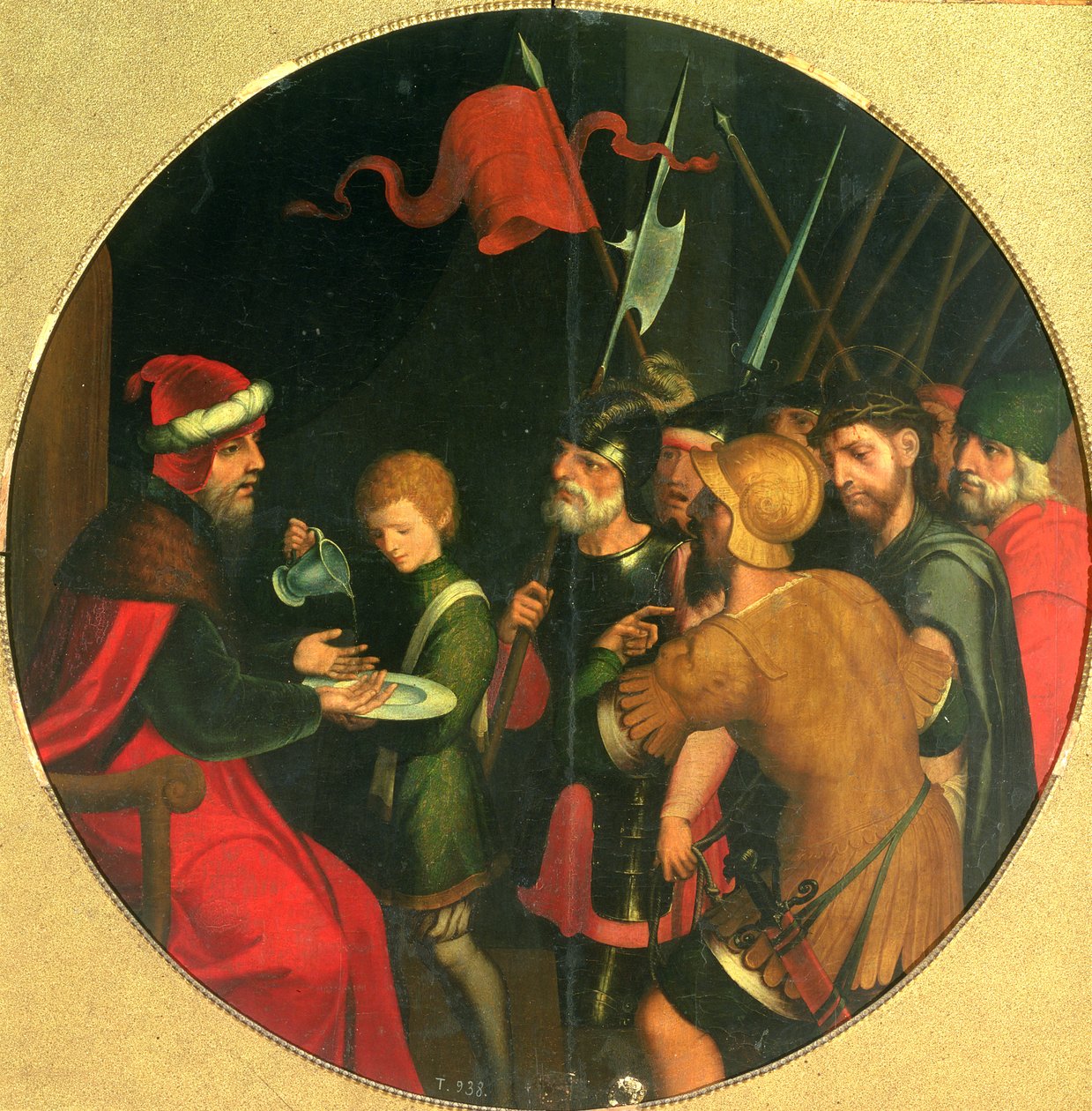 Pontius Pilate Washing His Hands by Juan Correa de Vivar