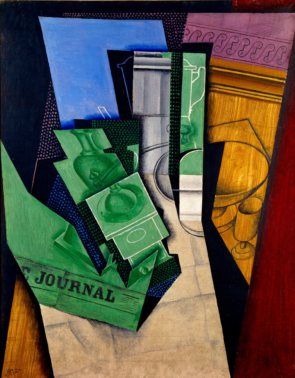 Breakfast by Juan Gris