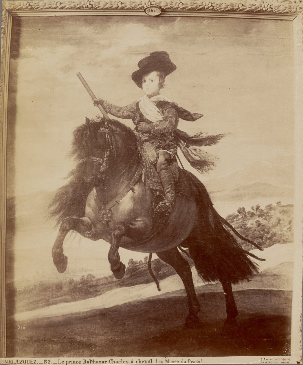 Velazquez. Prince Balthazar Charles on Horseback (at the Prado Museum) by Juan Laurent