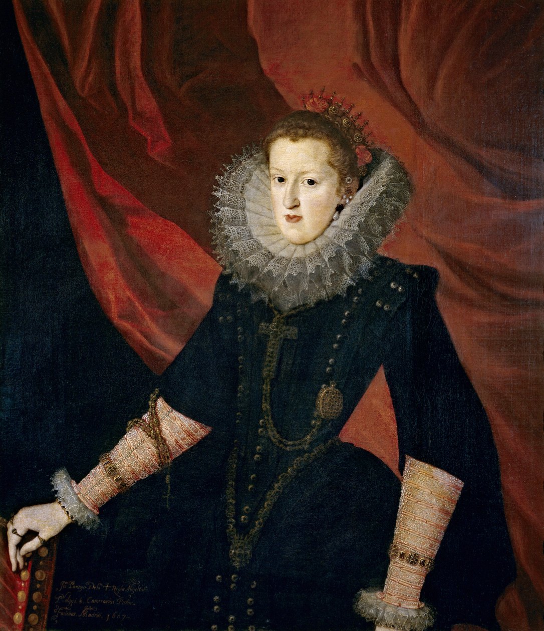 Margaret of Austria by Juan Pantoja de la Cruz