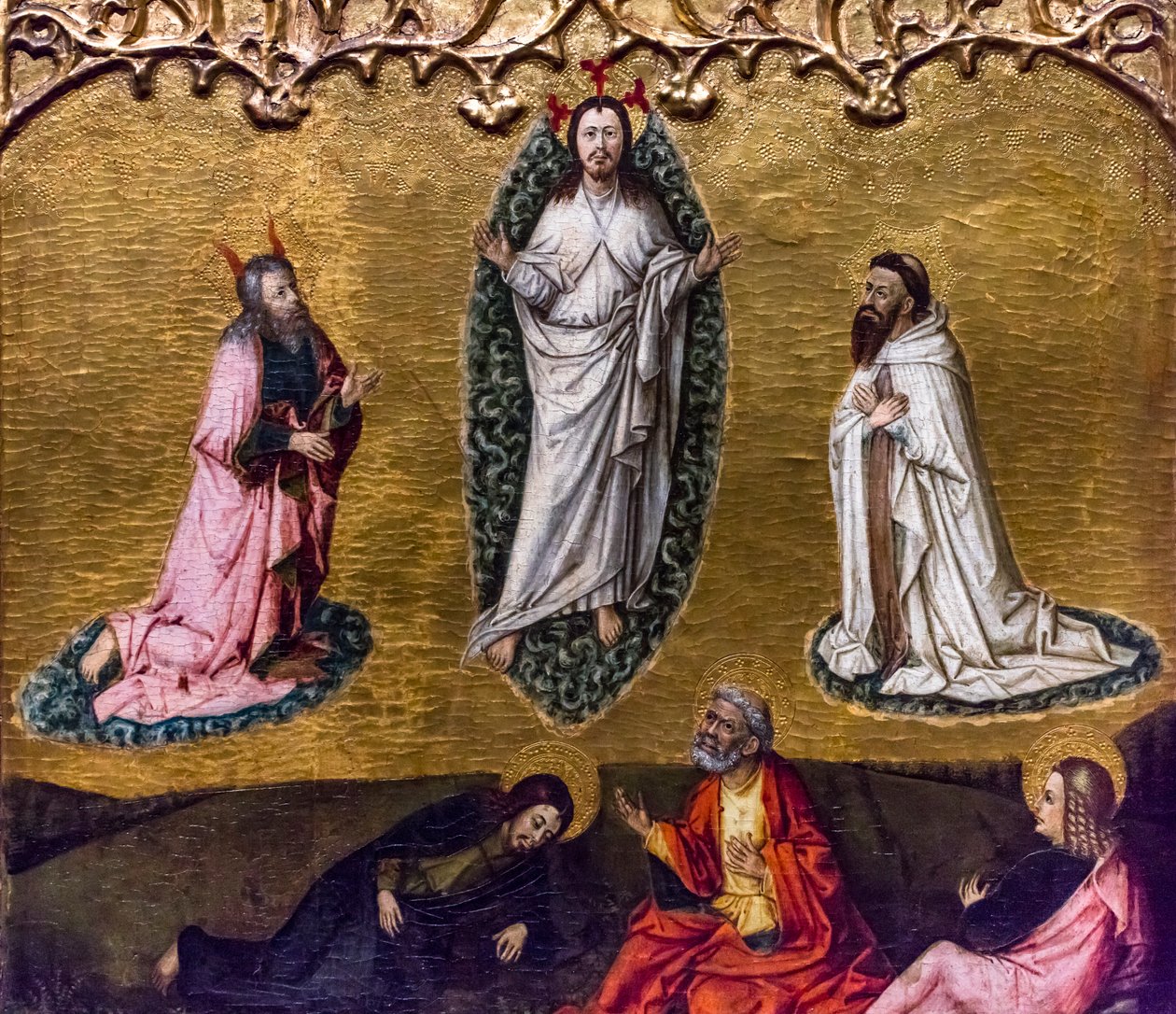 The Transfiguration of Christ (detail) by Juan Rexach or Reixach