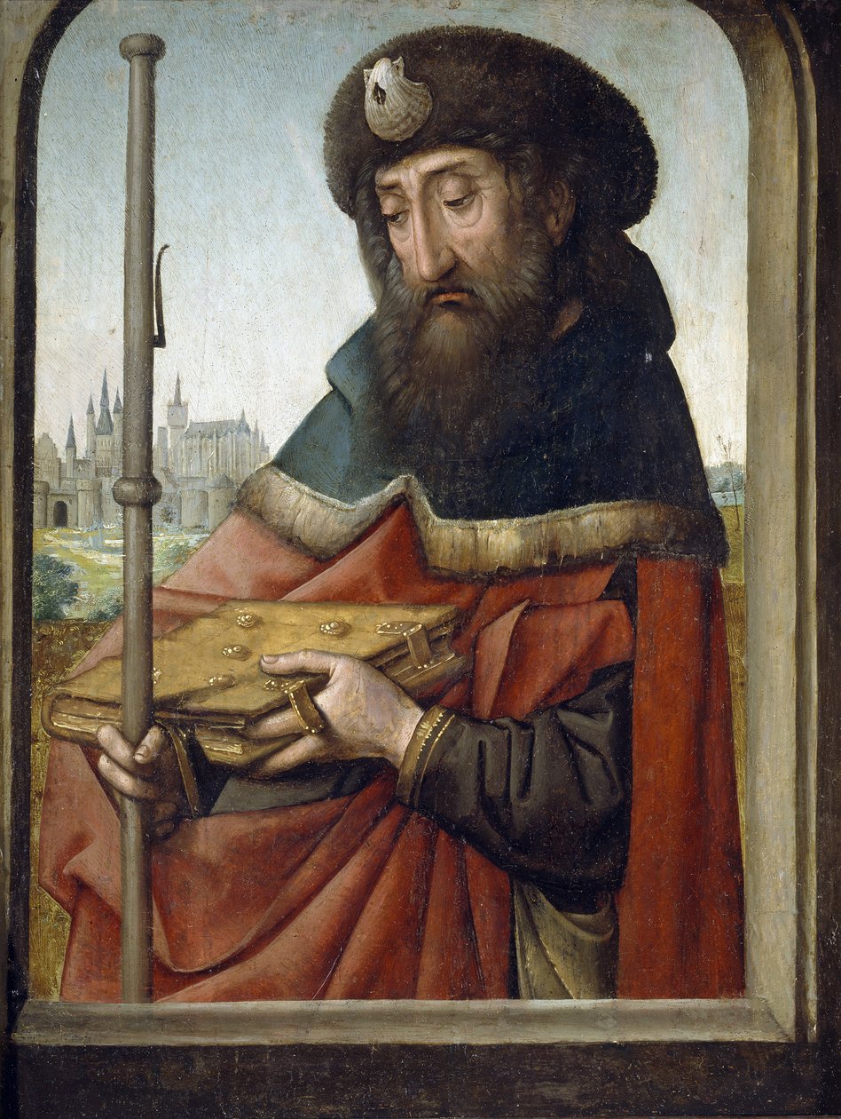 Saint James the Elder as Pilgrim by Juan de Flandes