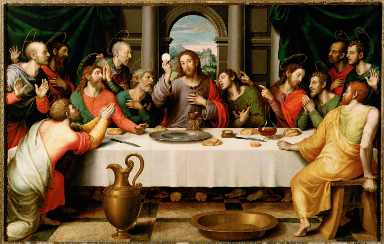 The Last Supper by Juan de Juanes