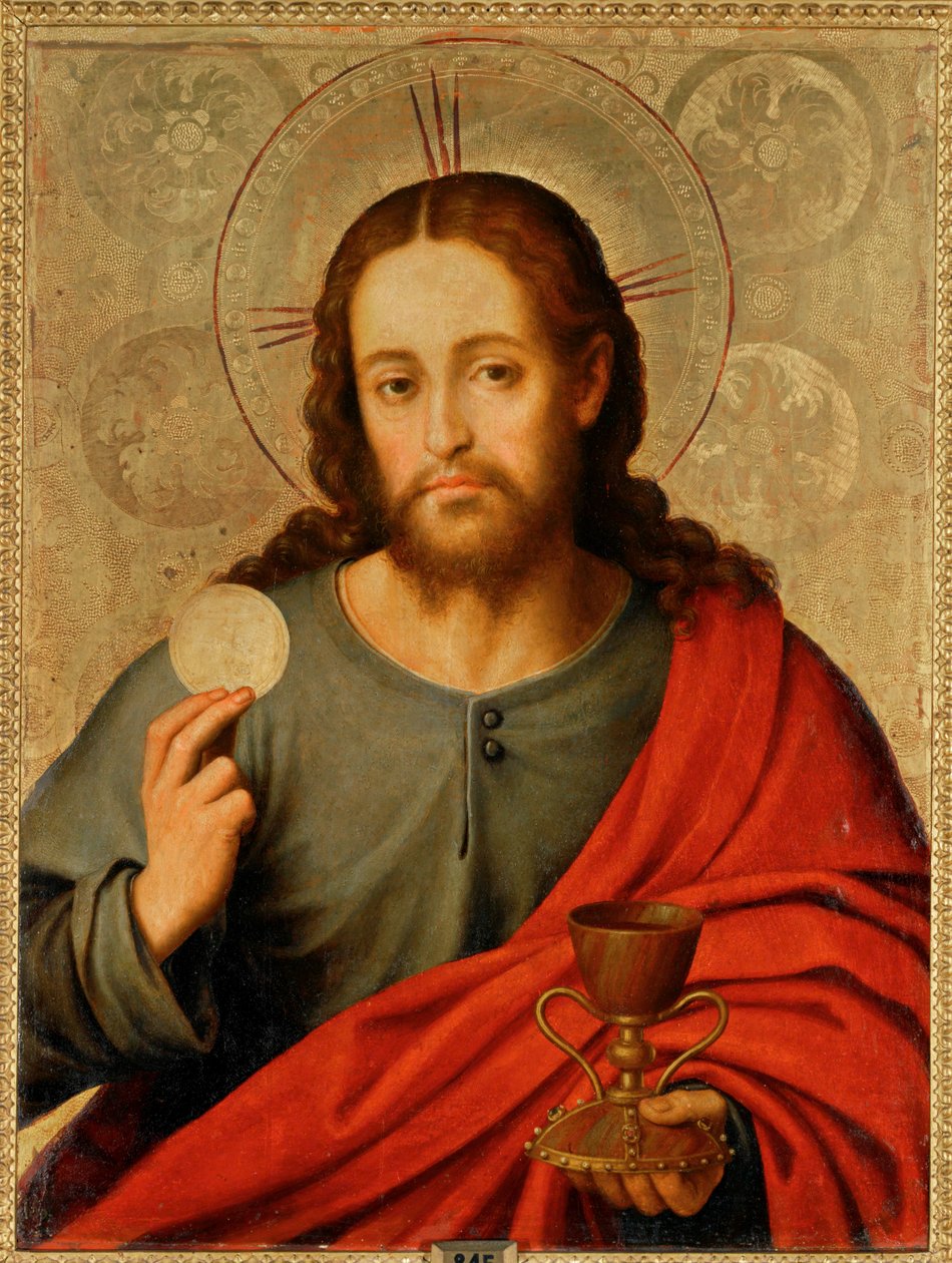 The Savior by Juan de Juanes