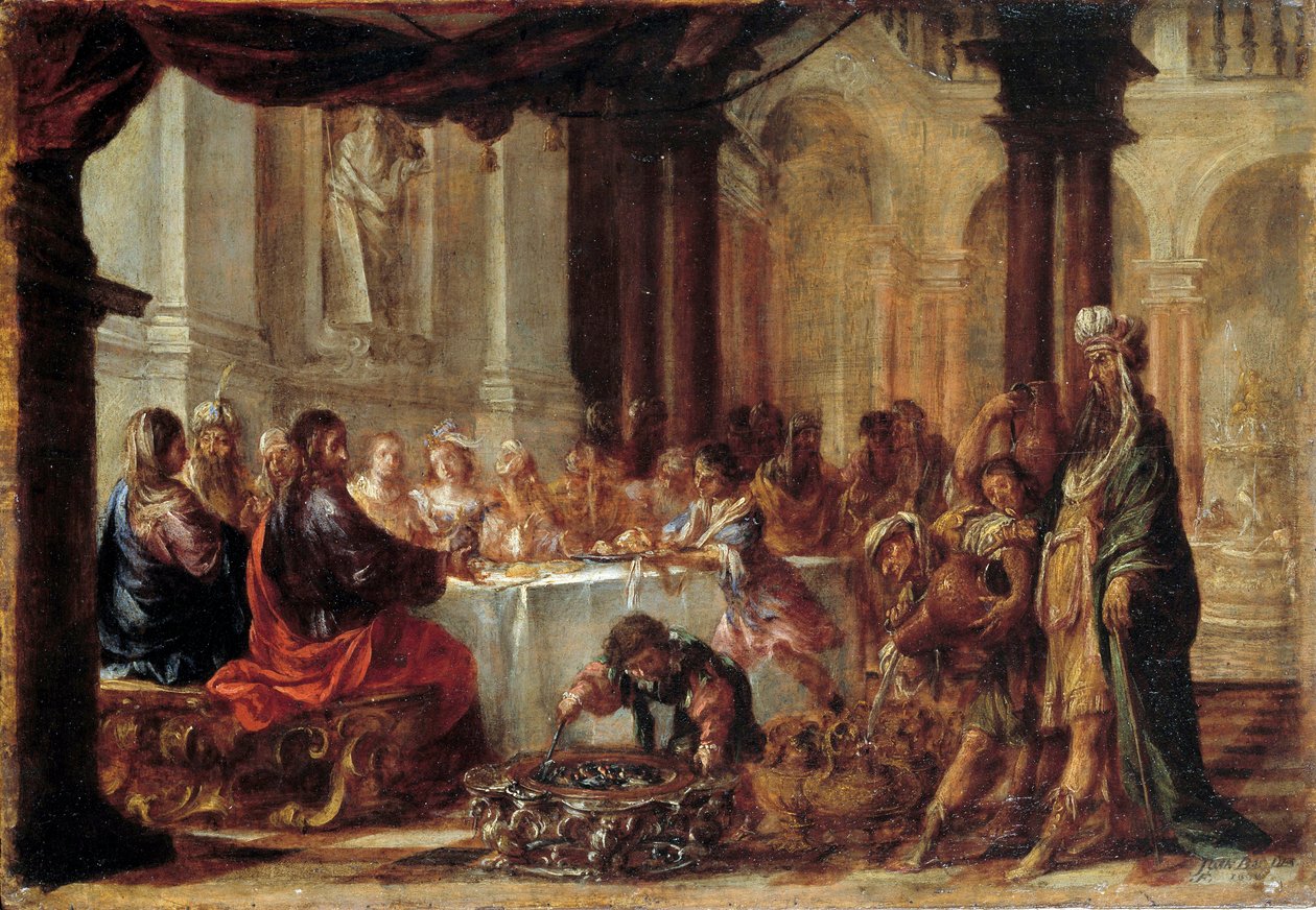 The Wedding at Cana by Juan de Valdes Leal