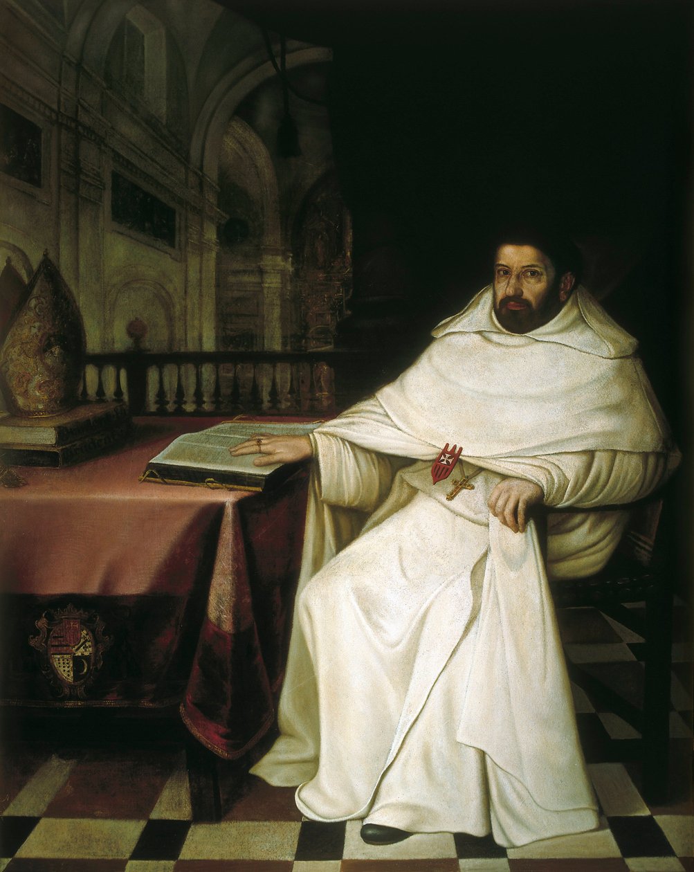 Portrait of Brother Alonso de Sotomayor y Caro by Juan de Valdes Leal