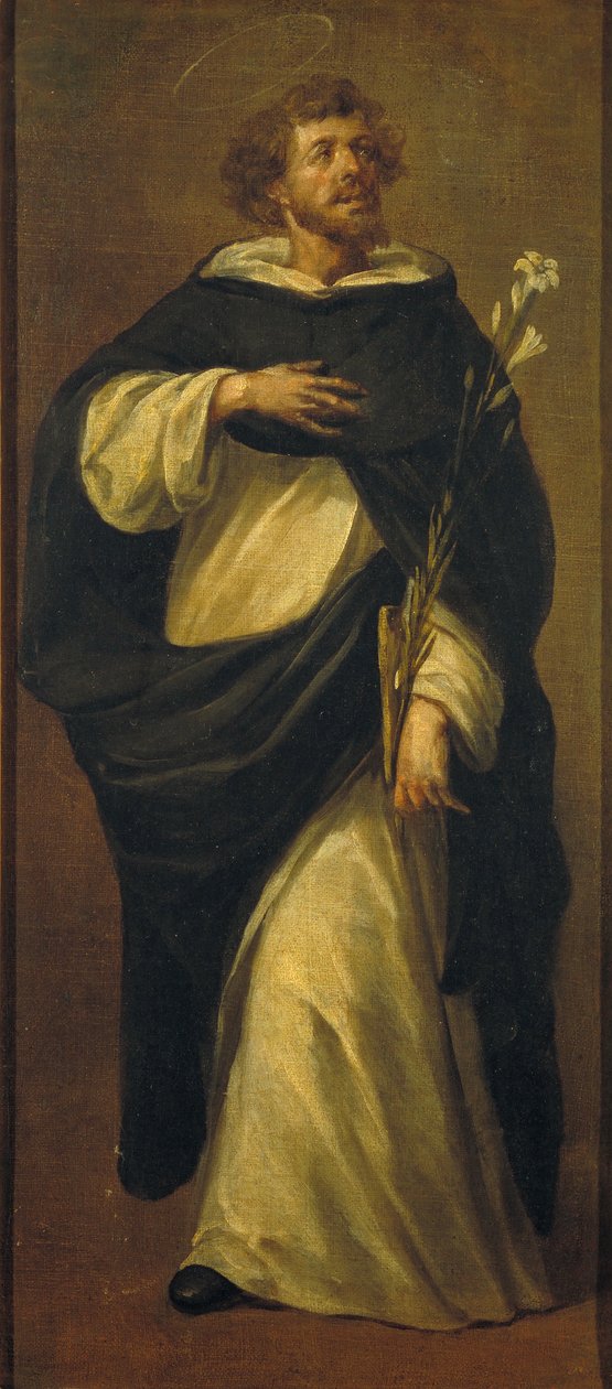 Saint Dominic de Guzmán by Juan de Valdes Leal