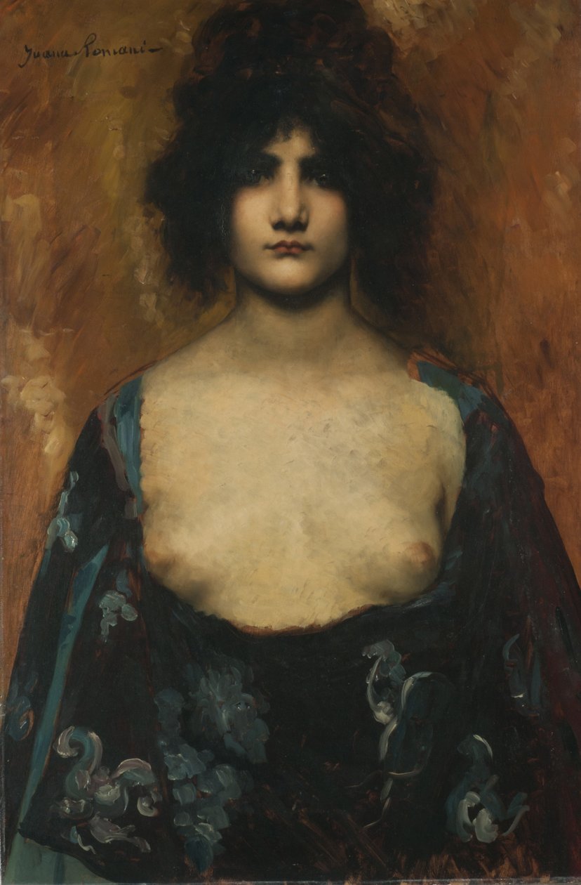 Oriental Girl, ca 1890-1895 by Juana Romani