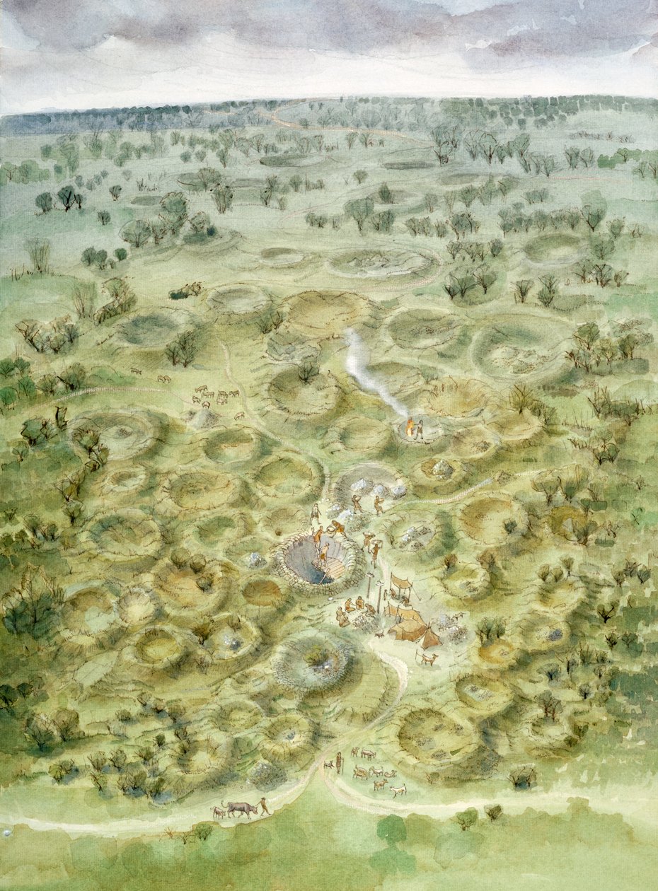 Grimes Graves by Judith Dobie