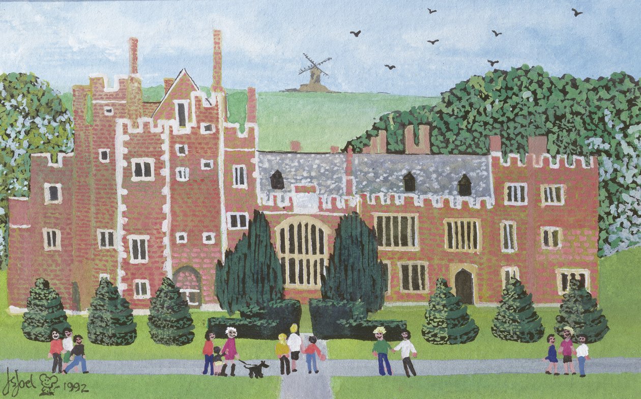 Compton Wynyates by Judy Joel: Premium art reproduction