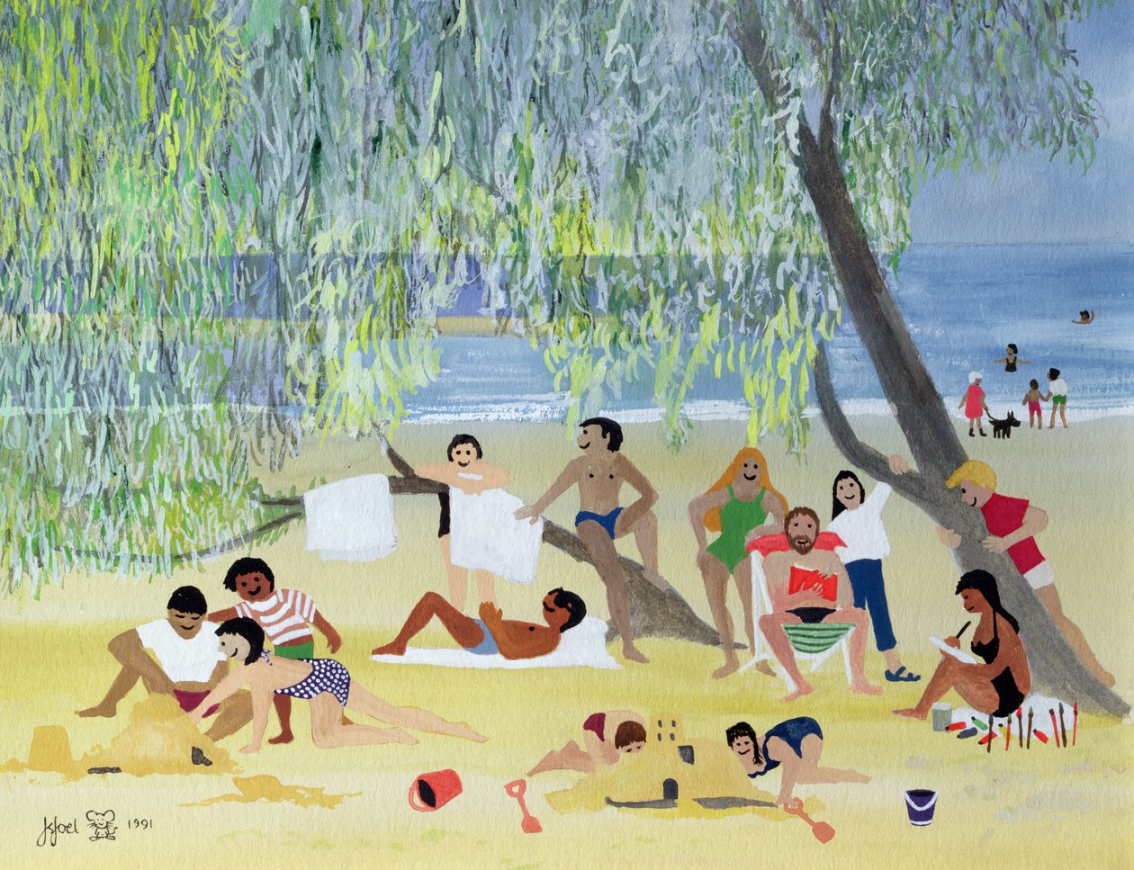 Under the Tree, or A Shady Place by Judy Joel