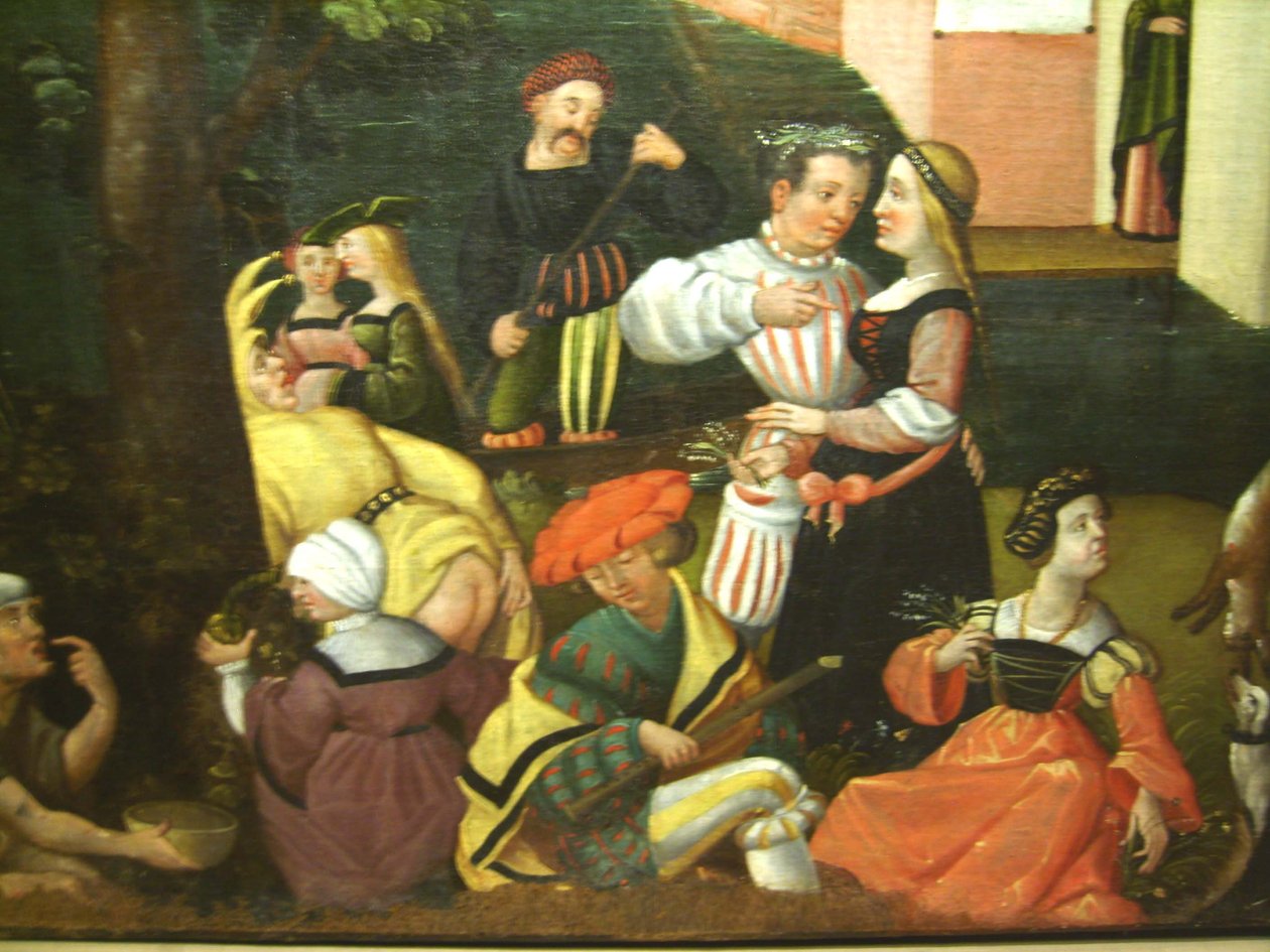 Augsburg (detail) by Jörg Breu the Elder