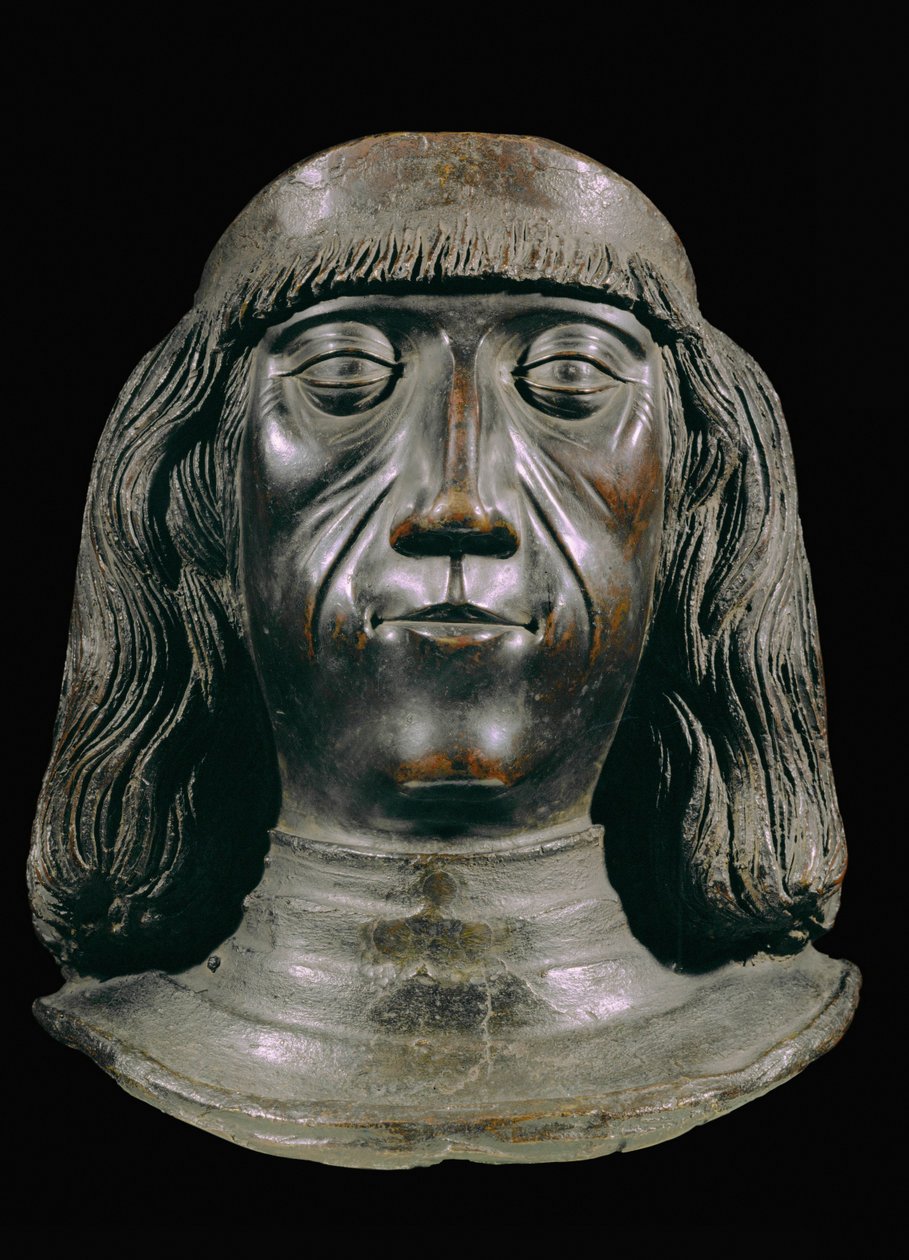 Bronze Bust of Emperor Maximilian I by Jörg Muskat
