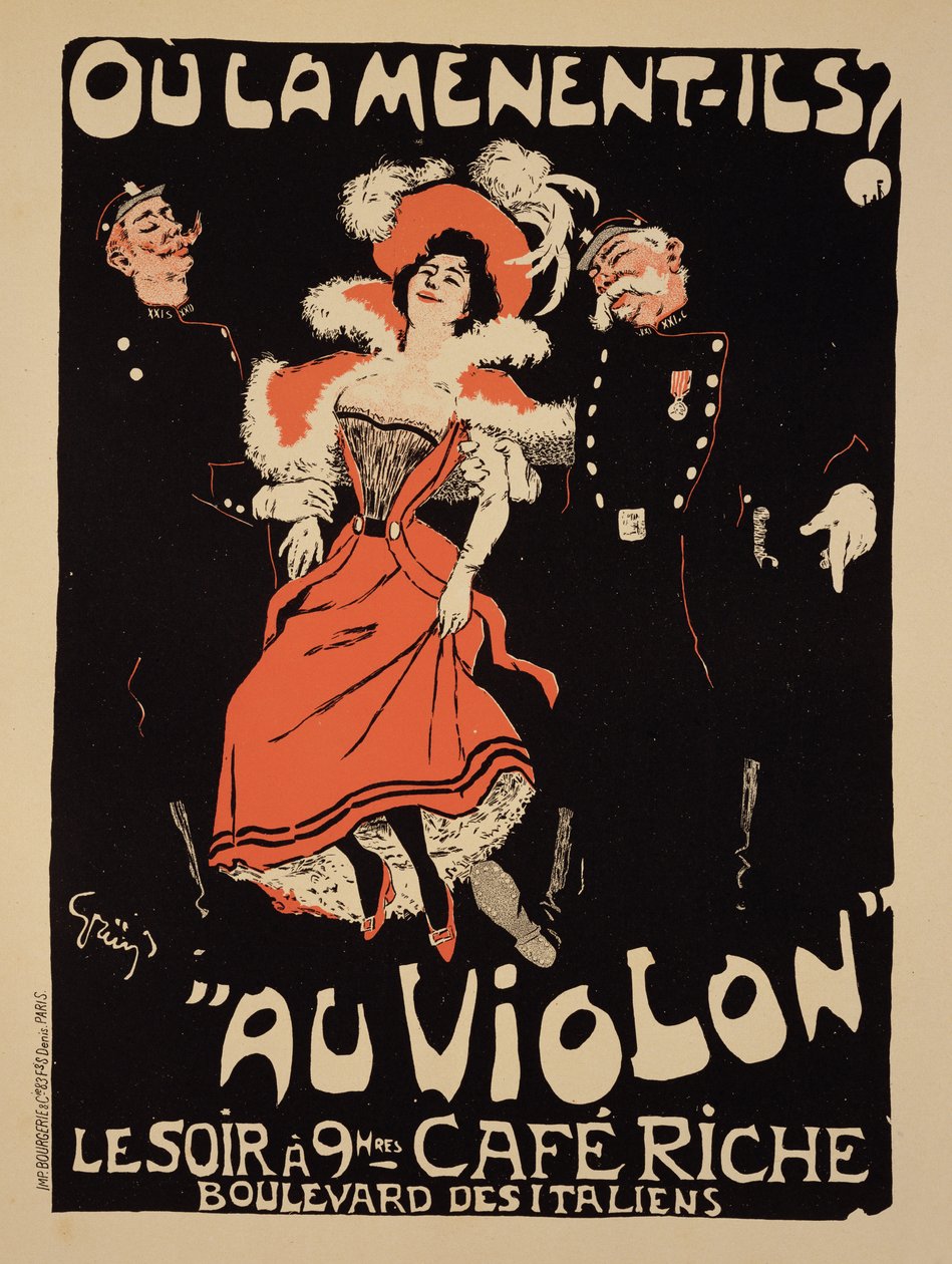 Reproduction of a poster advertising the 