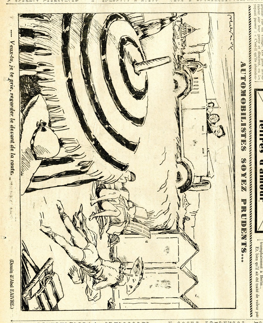 Candide, Satirical in B&W by Jules Abel Faivre