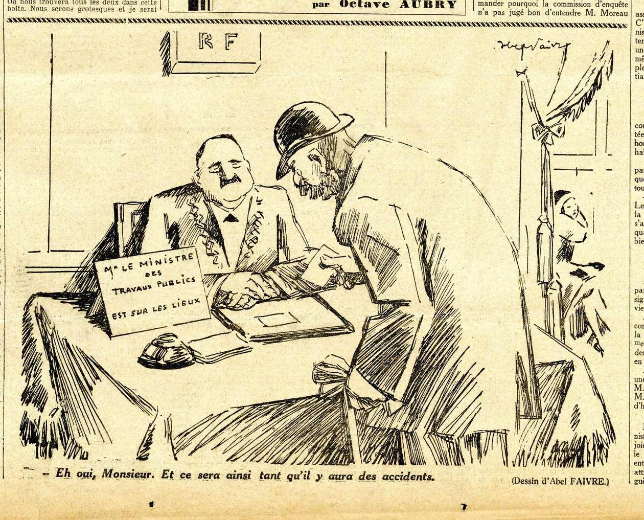 Candide, Satirical in B&W by Jules Abel Faivre