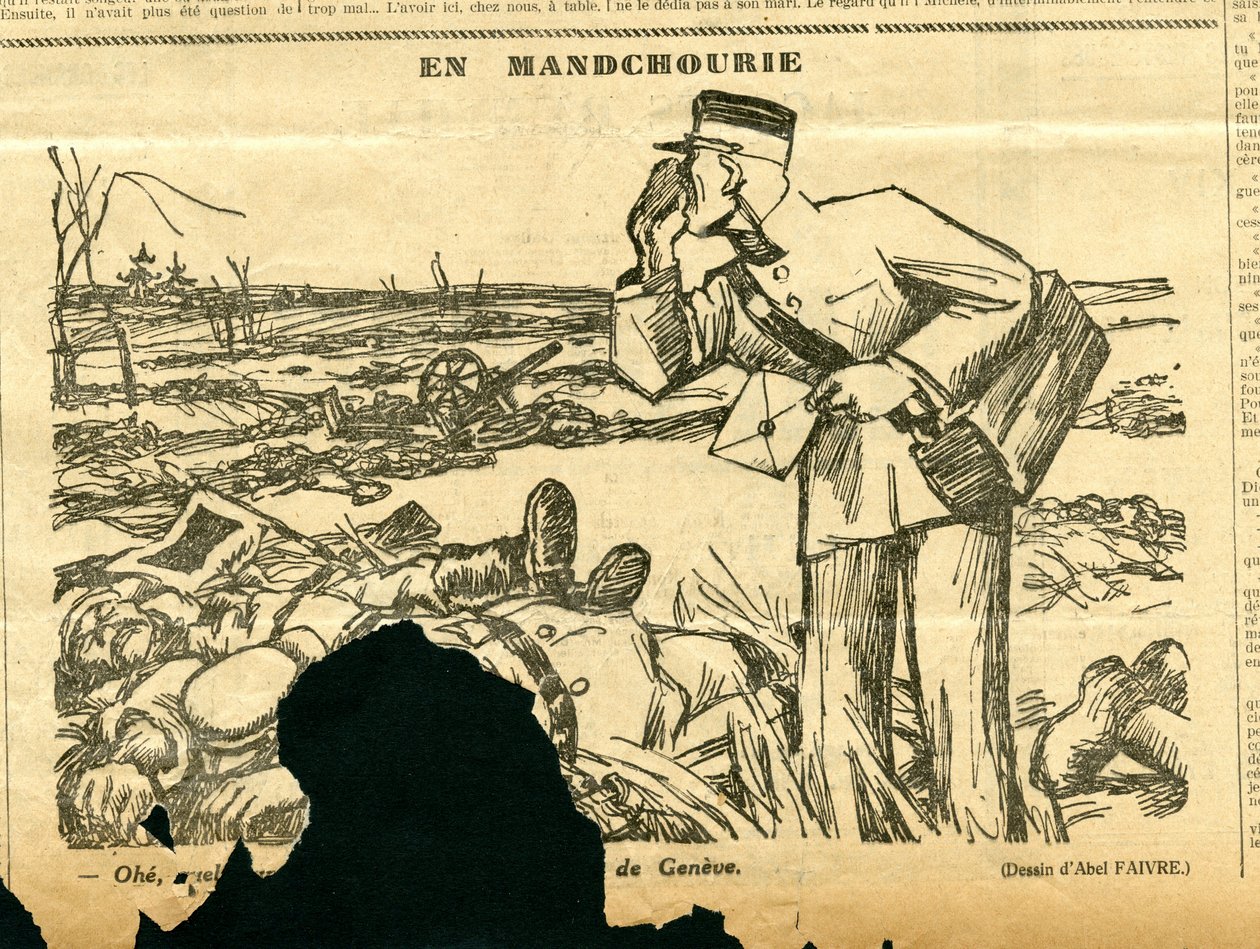Candide, Satirical in B & W by Jules Abel Faivre