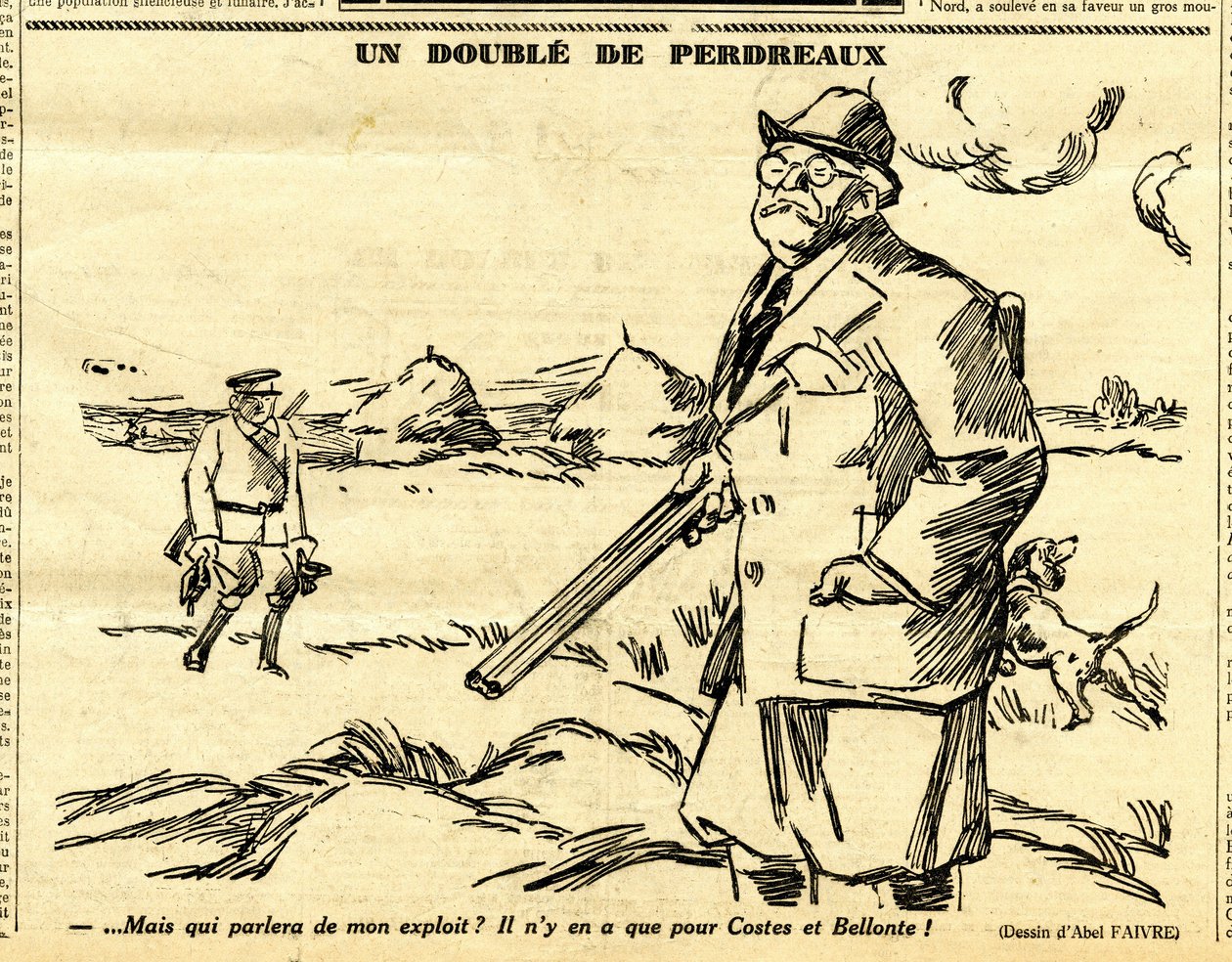 Candide, Satirical in Black & White by Jules Abel Faivre