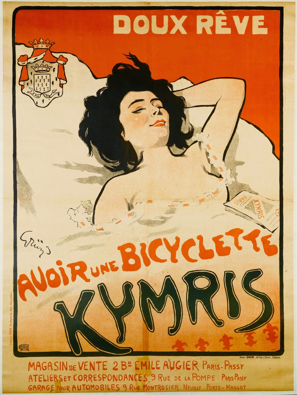 Sweet Dream. Having a Kymris Bicycle by Jules Alexandre Grün