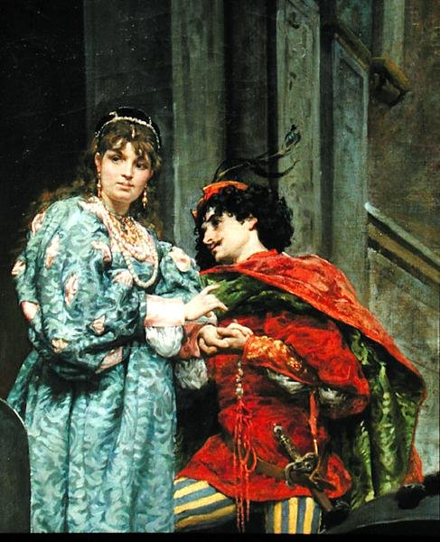 Evening in Venice, 1875 (detail) by Jules Arsene Garnier
