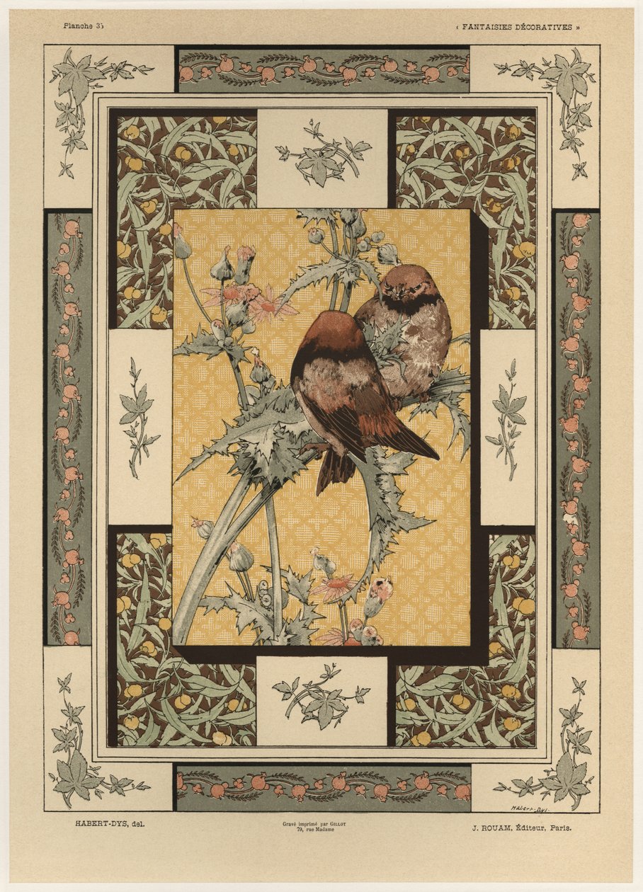 Birds, plate 35 from 