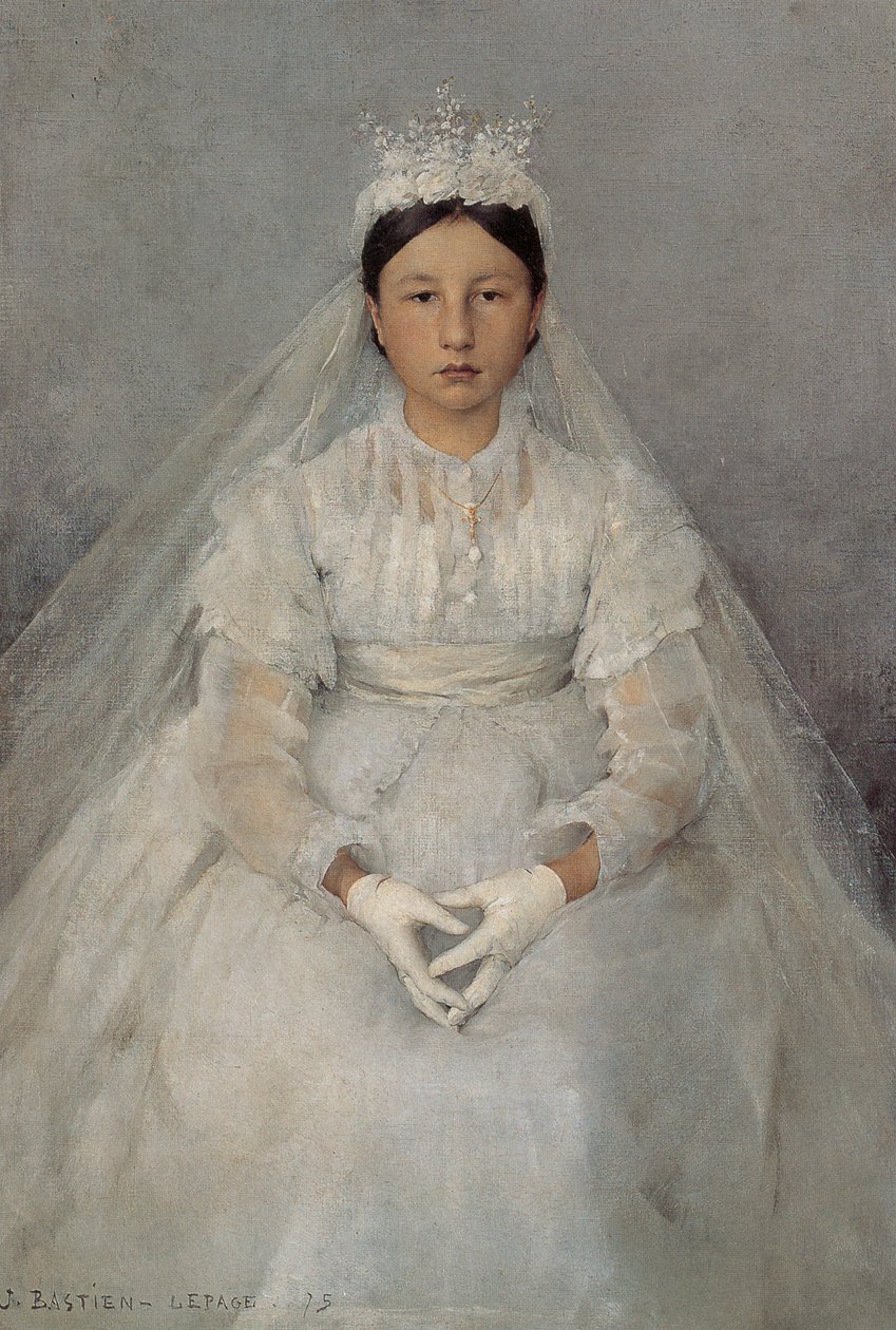 The Communicant by Jules Bastien Lepage