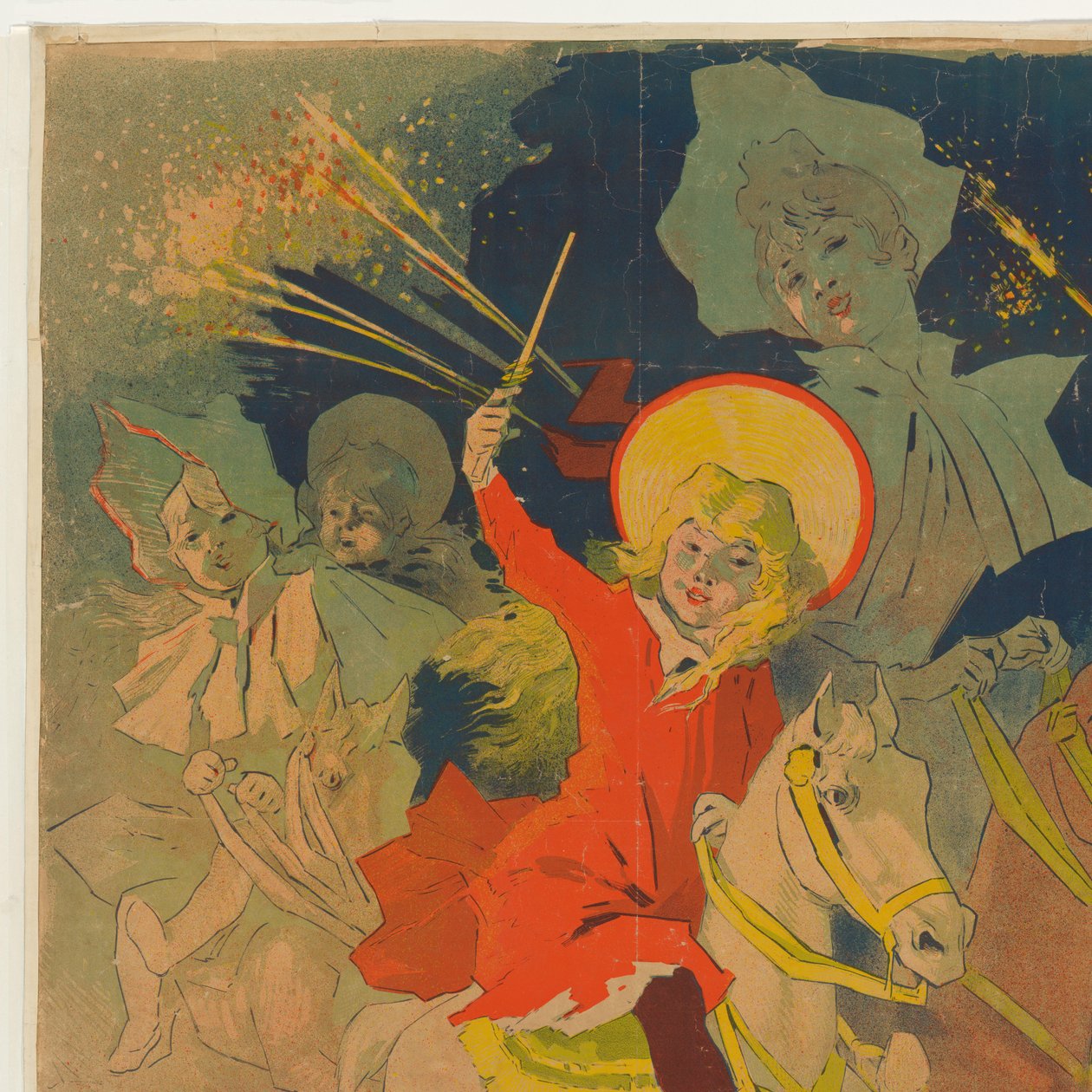 Poster for the Casino of Enghien-les-Bains by Jules Cheret