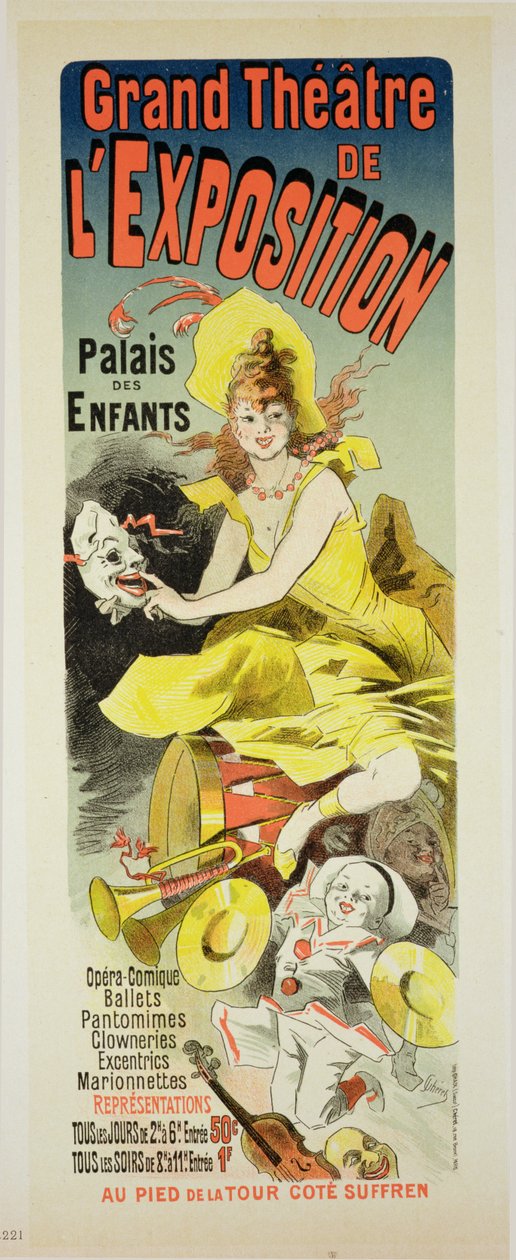 Reproduction of a poster advertising the 