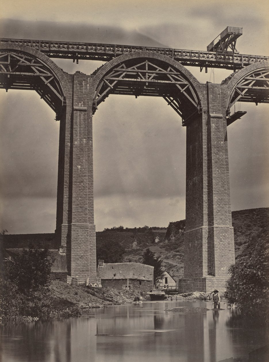 Pont-de-Buis, on the Doufine, France by Jules Duclos