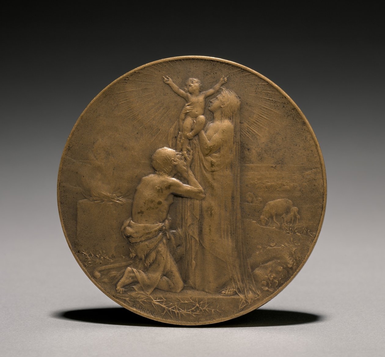 Medal by Jules Dupré