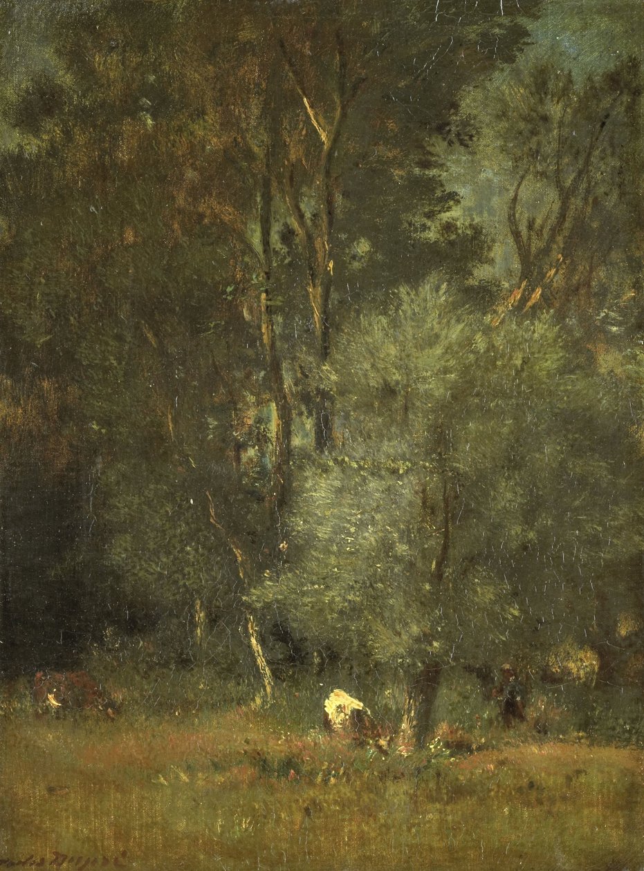View in the Woods by Jules Dupré