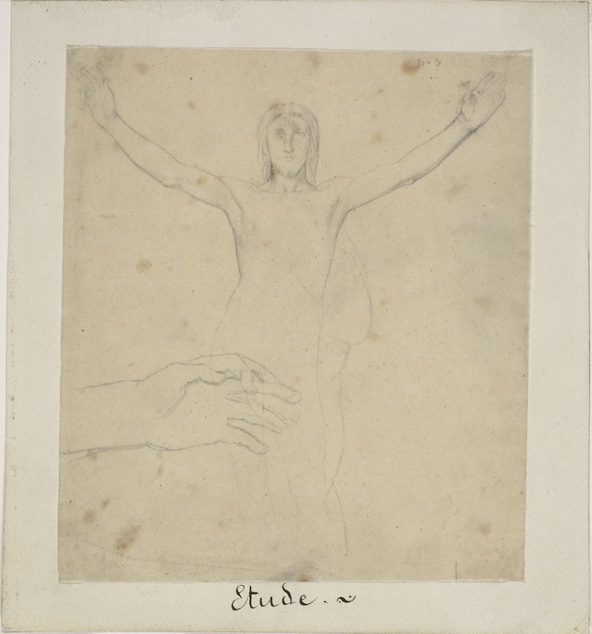 Study for Resurrection by Jules Elie Delaunay