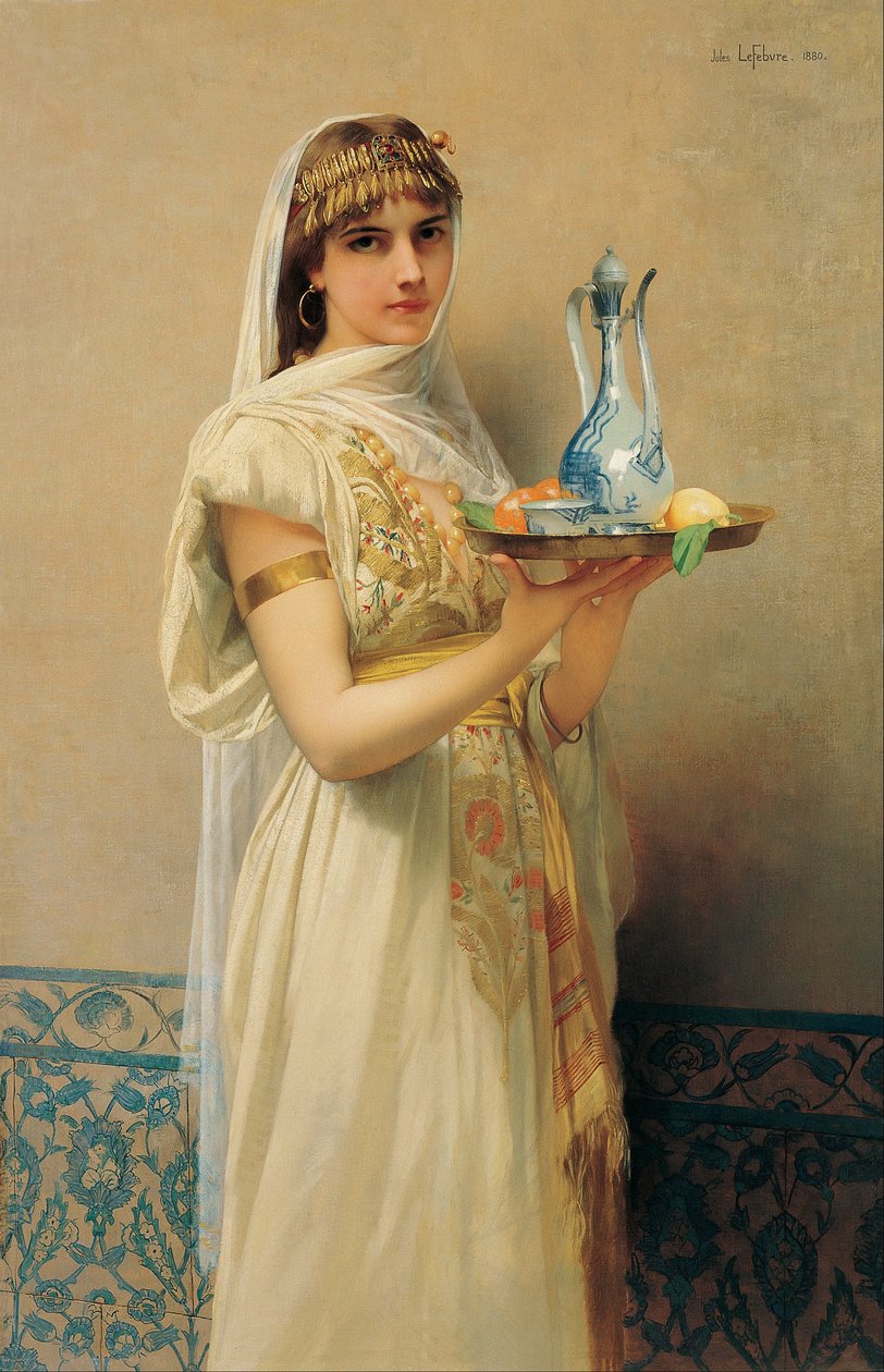 Servant by Jules Lefebvre