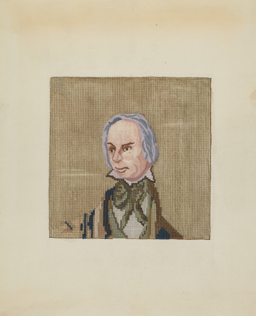 Needlepoint Picture by Jules Lefevere