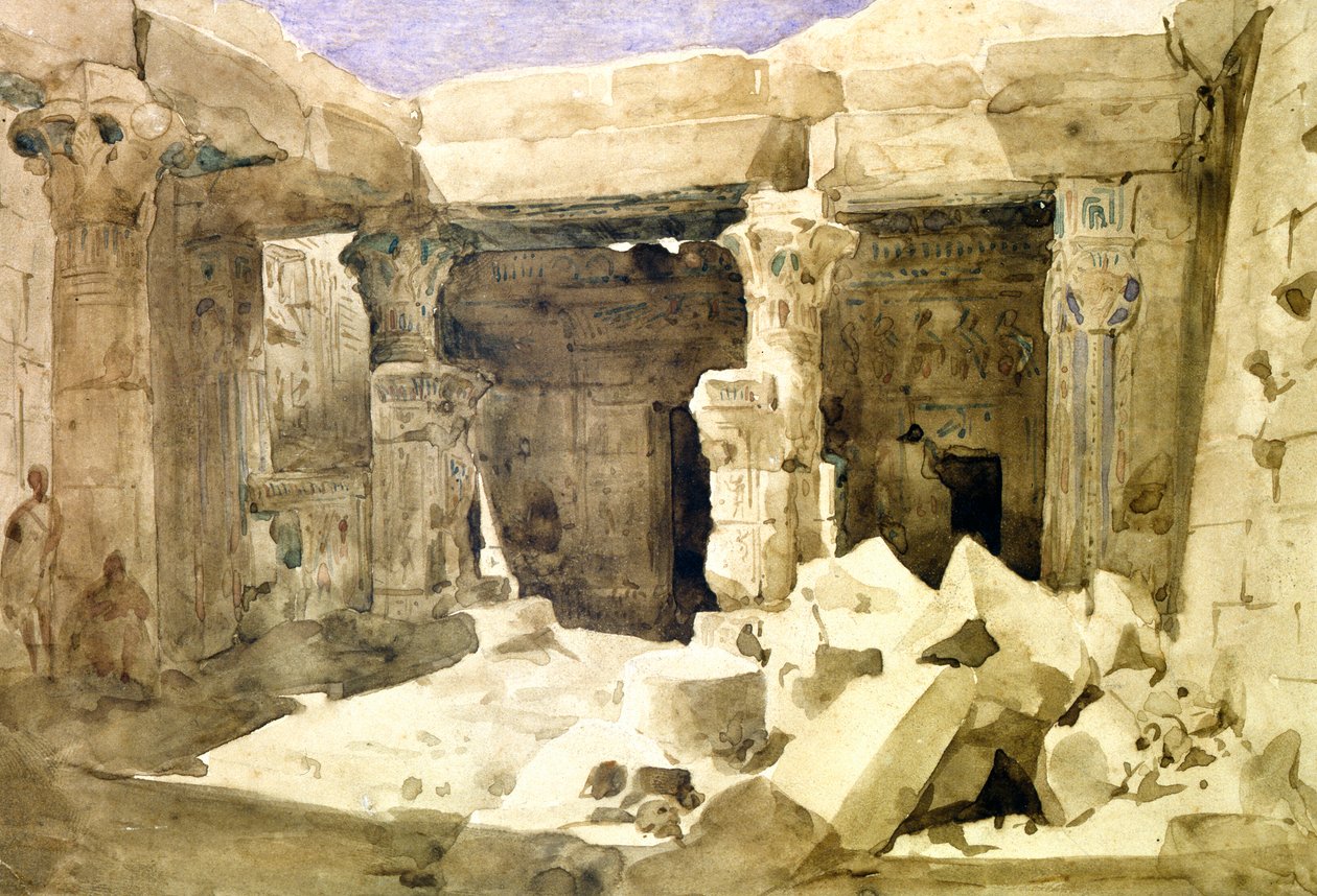 The Pyramids and Sphinx, Giza, Egypt by Jules Lemaitre
