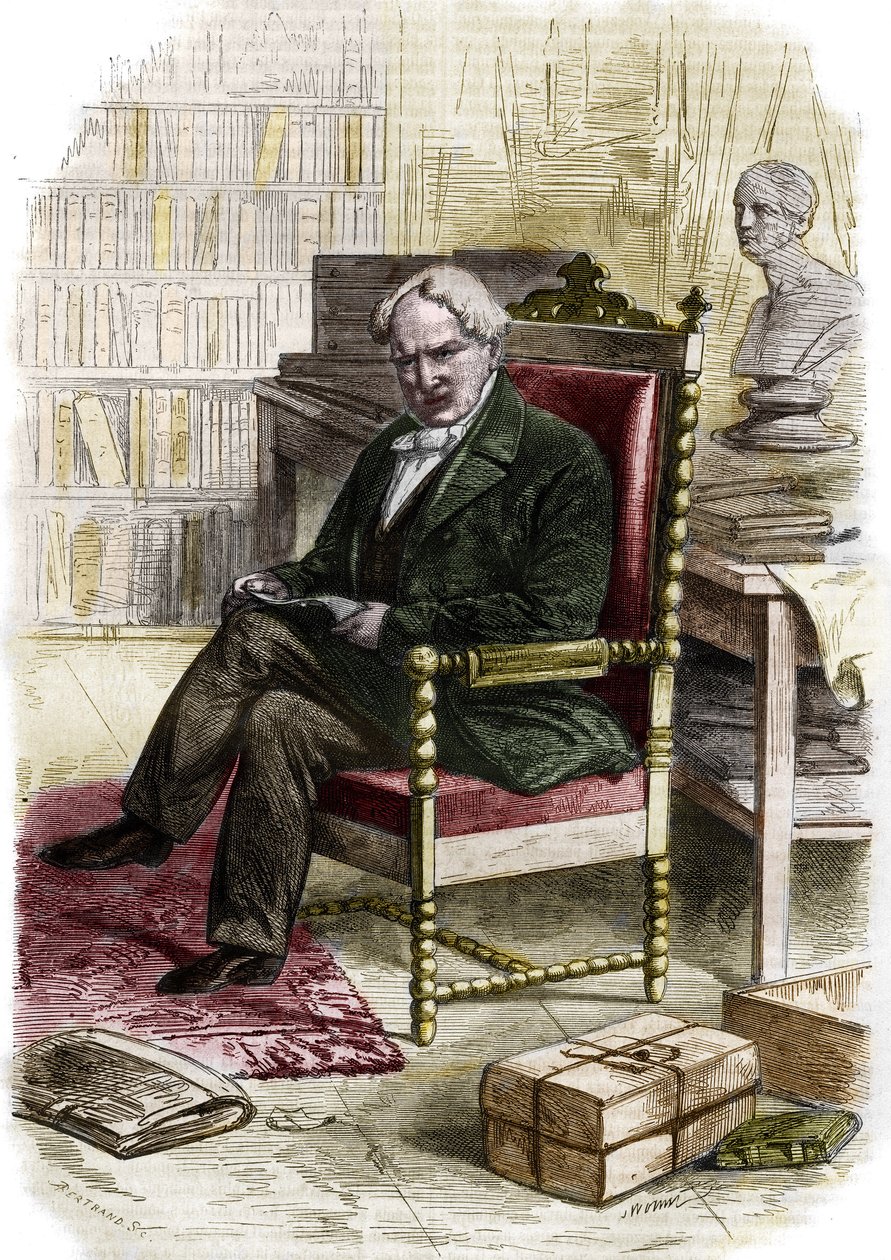 Portrait of Alexander Von Humboldt by Jules Worms