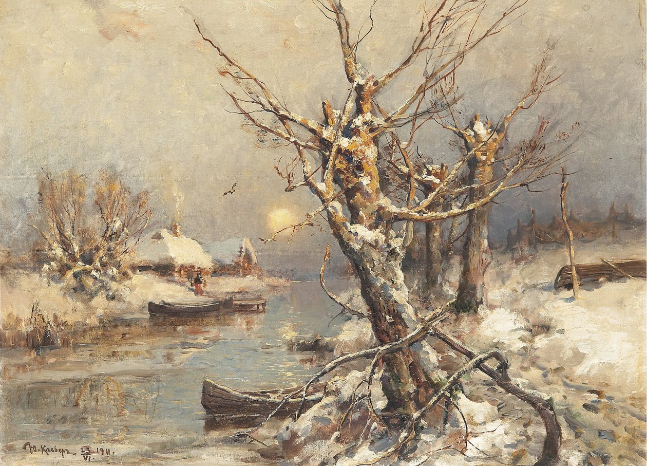 Winter sun by Juli Julievich Klever
