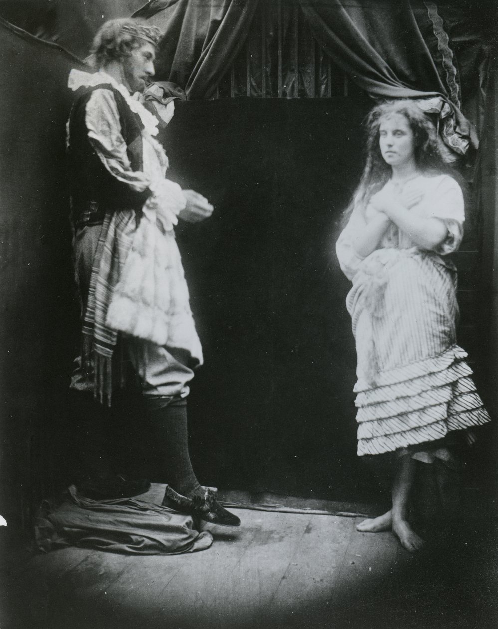 King Cophetua and the Beggar Maid, an Illustration from 