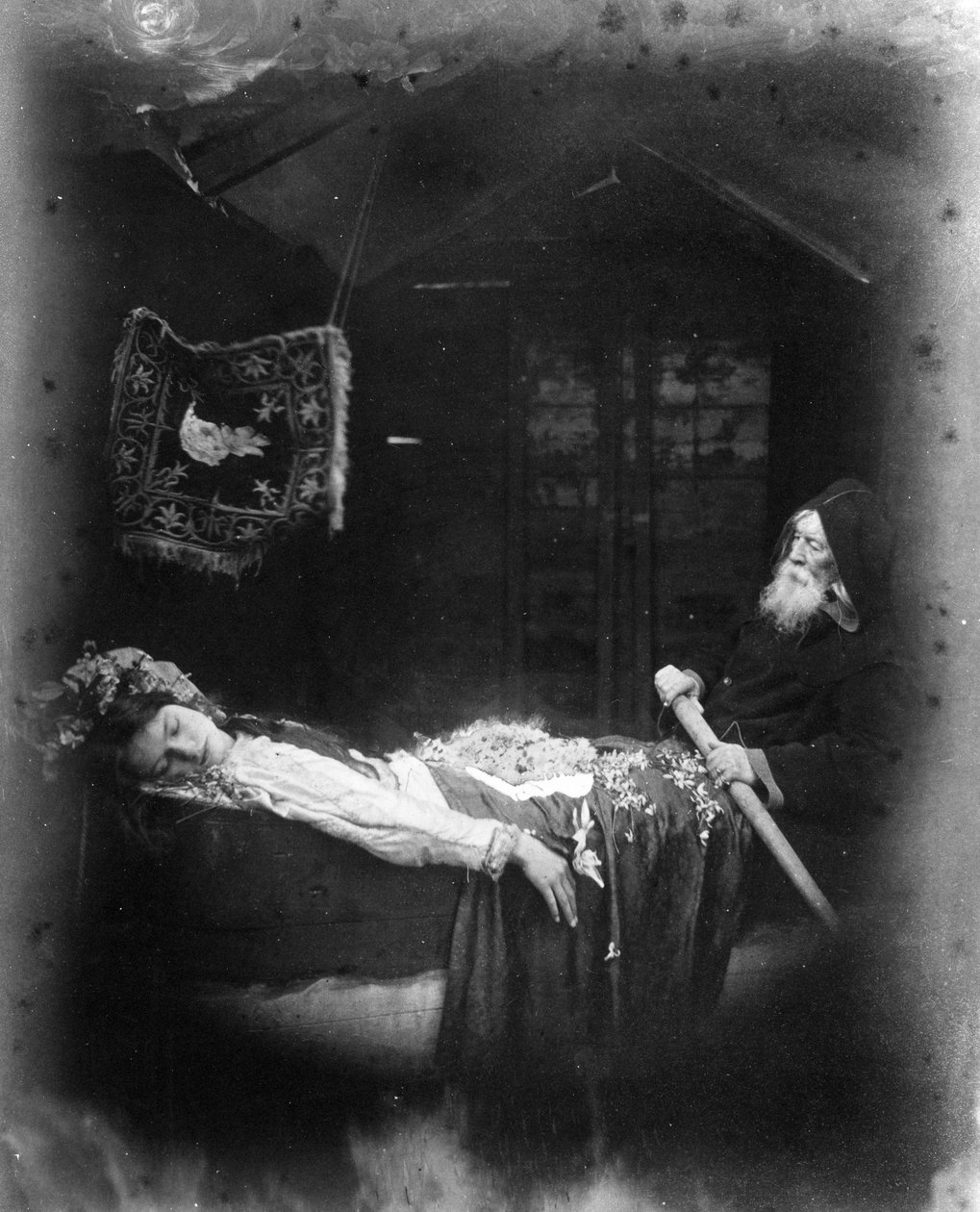 The Death of Elaine, Illustration from 