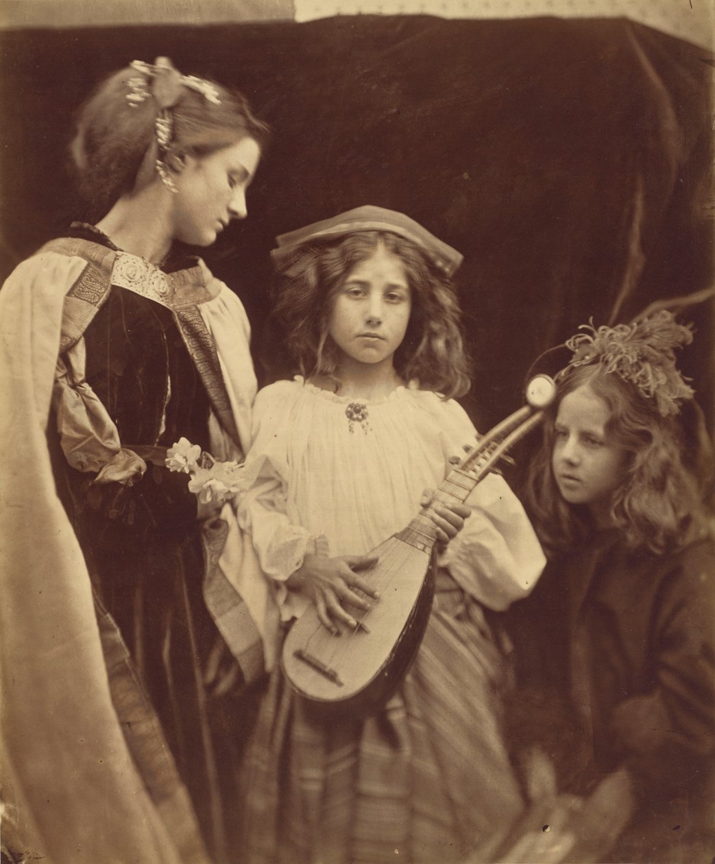 A Minstrel Group, 1867 by Julia Margaret Cameron