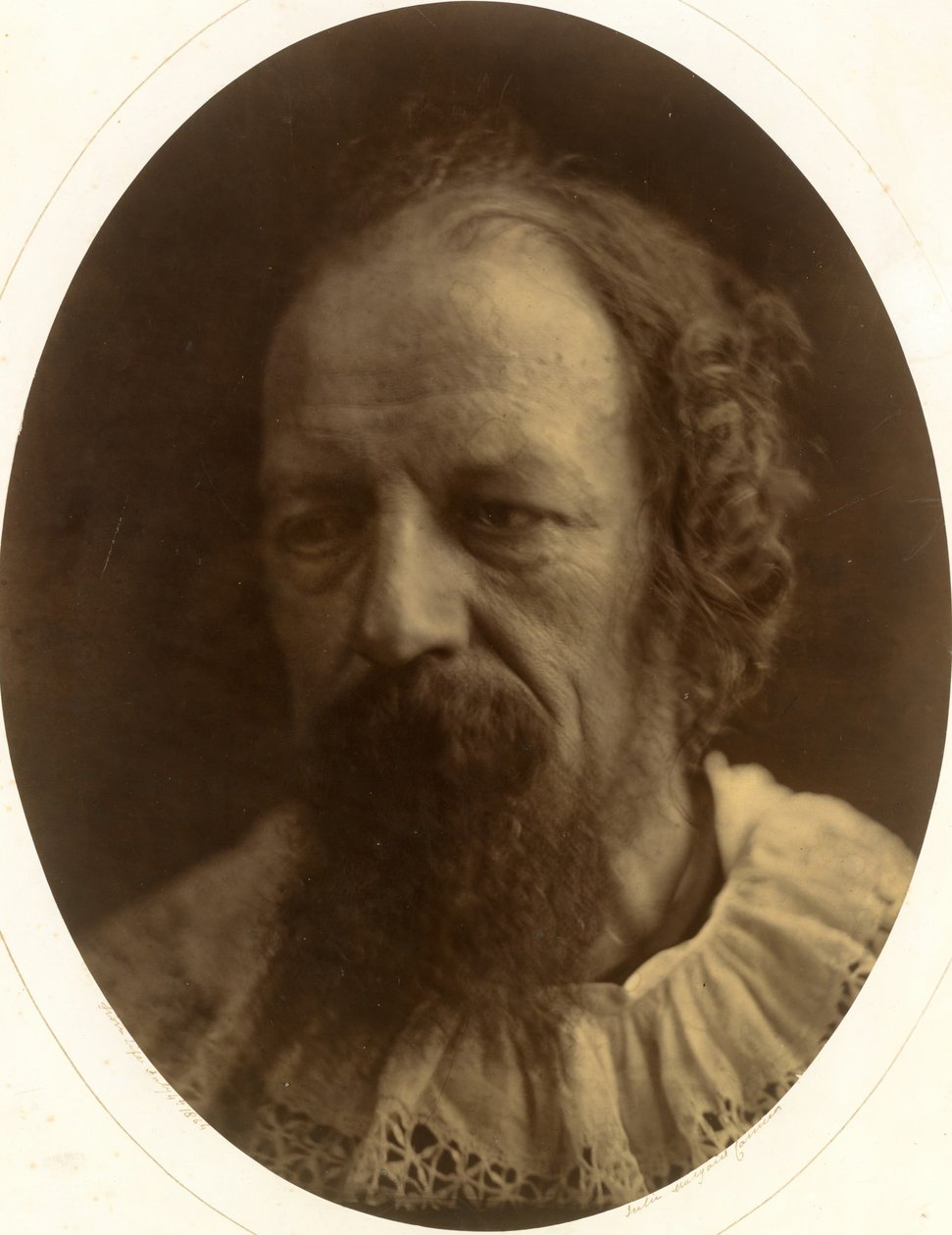 Alfred, Lord Tennyson, July 4, 1866 by Julia Margaret Cameron