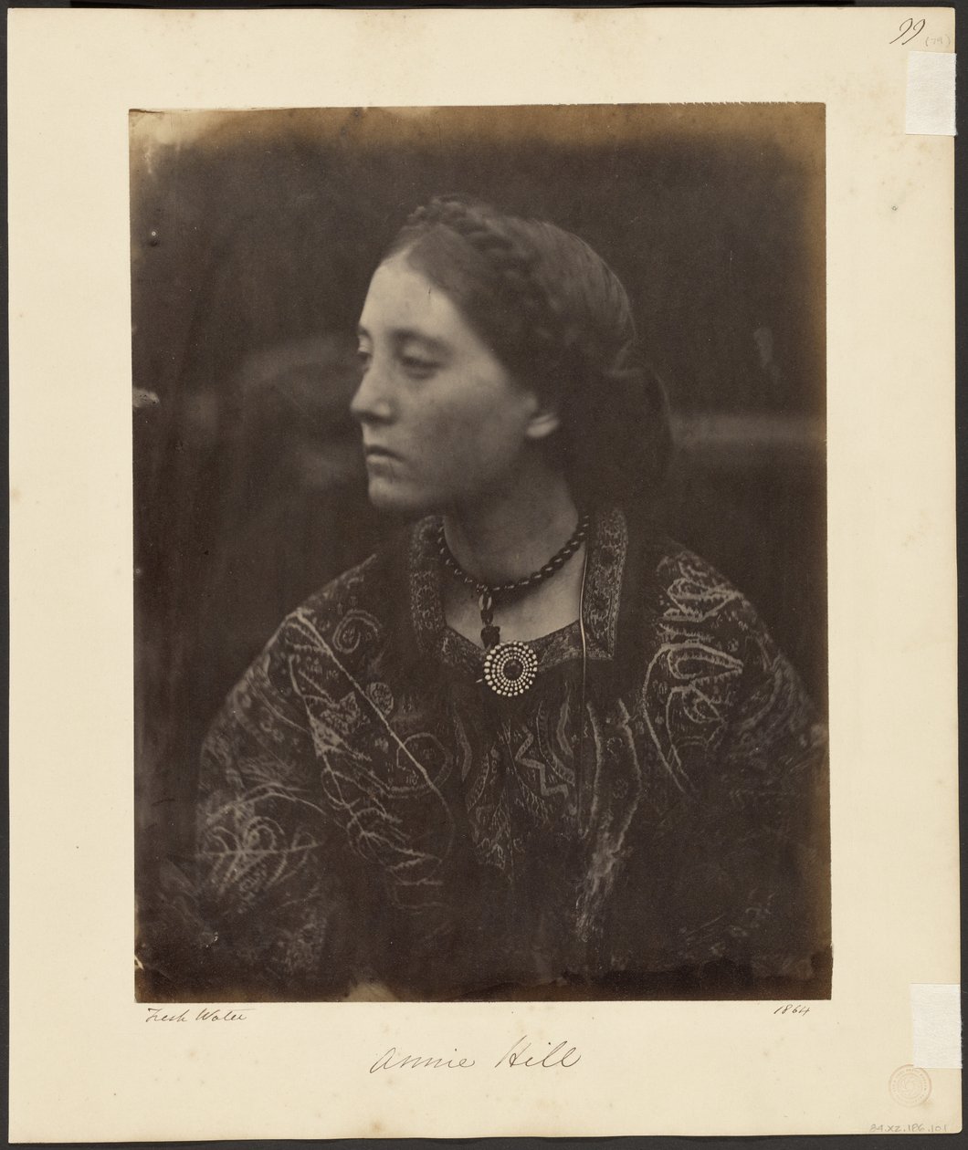 Annie Hill by Julia Margaret Cameron