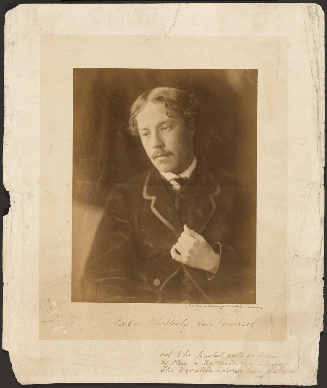 Ewen Wrottesley Hay Cameron by Julia Margaret Cameron