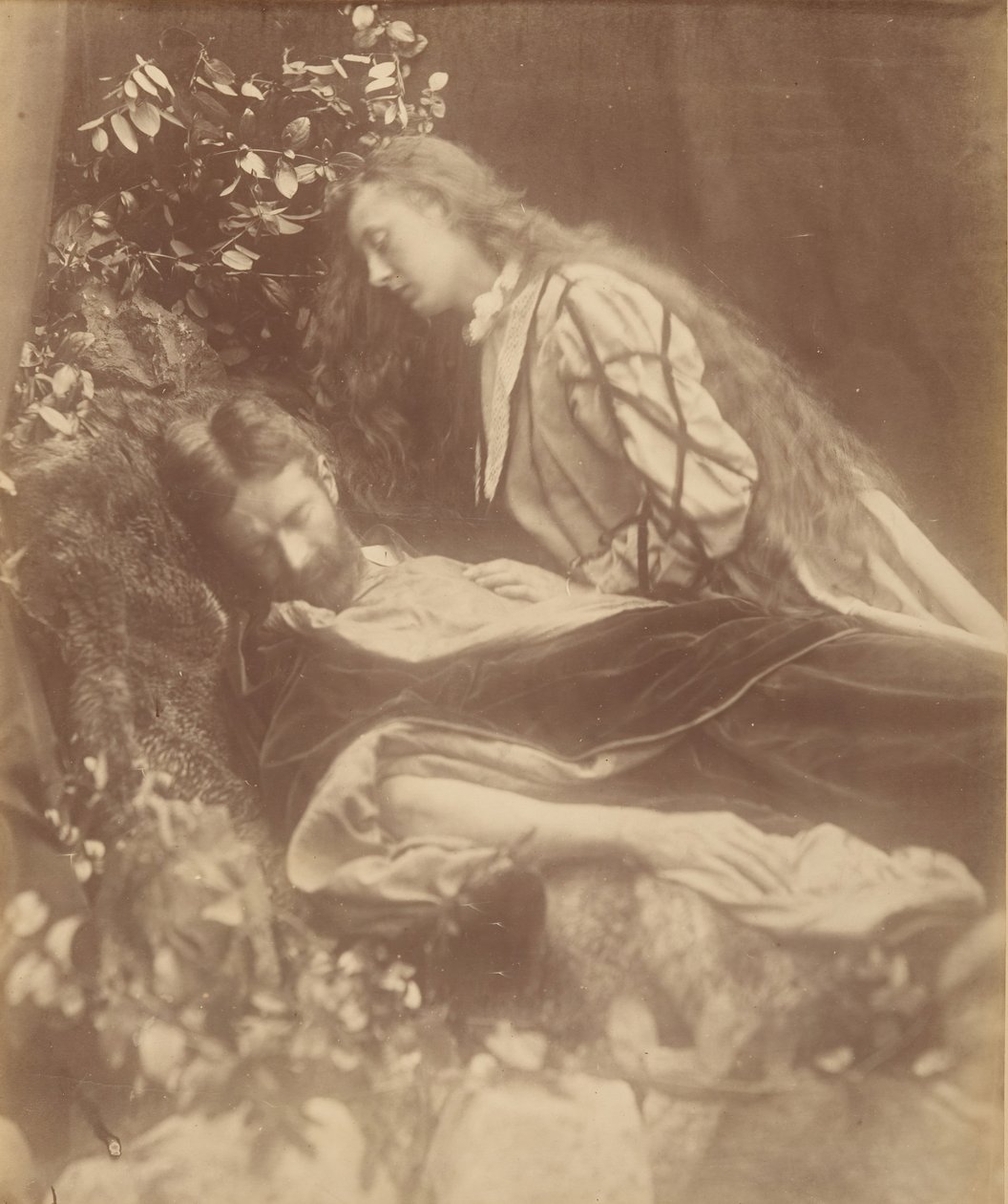Gareth and Lynette, 1874 by Julia Margaret Cameron