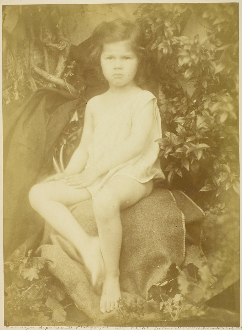 George Duckworth (Study for the Infant Saint John) by Julia Margaret Cameron
