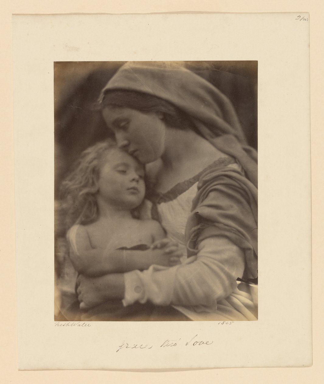 Grace through Love by Julia Margaret Cameron