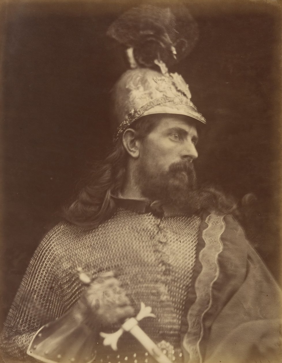 King Arthur, September 1874 by Julia Margaret Cameron