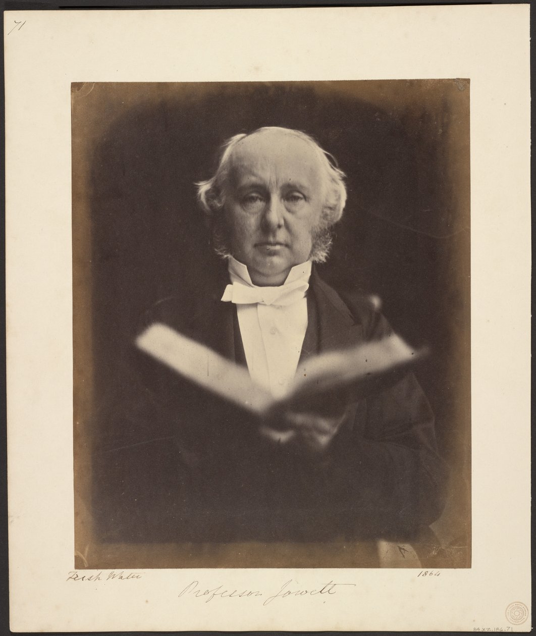 Professor Benjamin Jowett by Julia Margaret Cameron