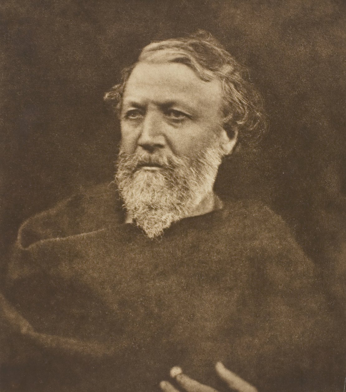 Robert Browning, 1865, printed 1875 by Julia Margaret Cameron